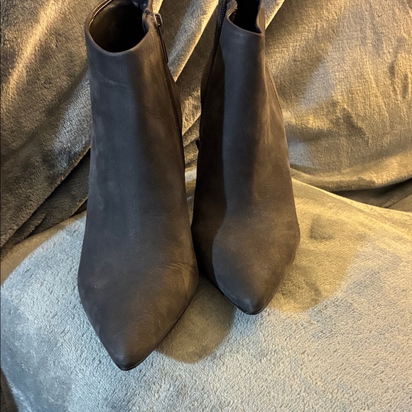 Vince Camuto Charcoal Ankle Booties - Picture 2 of 12